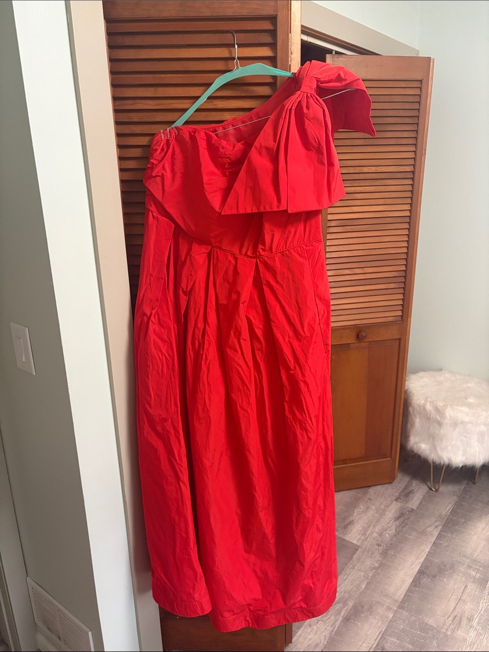 Donna Karan One Shoulder Dress